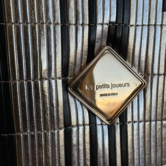 Authentic Les Petits Joueurs Mini Alex Bunny Top Handle Handbag (Made in Italy) - Picture 3 of 8